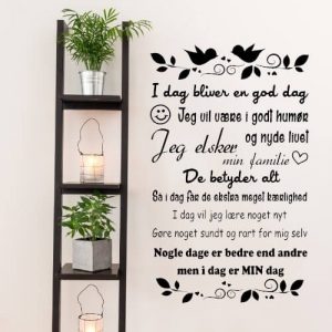 Sæt unikt præg på din bolig med skønne wallstickers i flotte designs