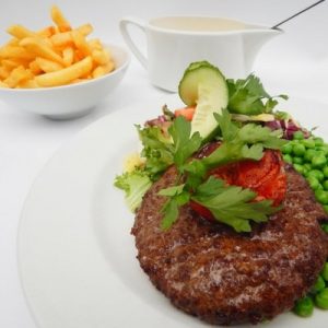 Traditionelt dansk køkken på restaurant i Sønderborg